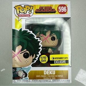 Funko Pop! My Hero Academia Deku #596 EE GITD Exclusive Vinyl Figure